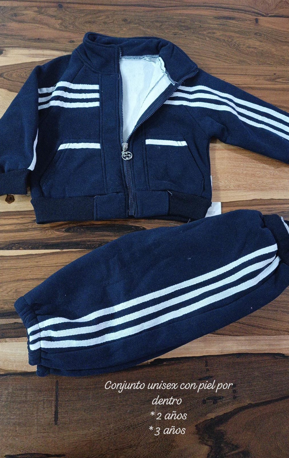 Conjunto Unisex Con Piel