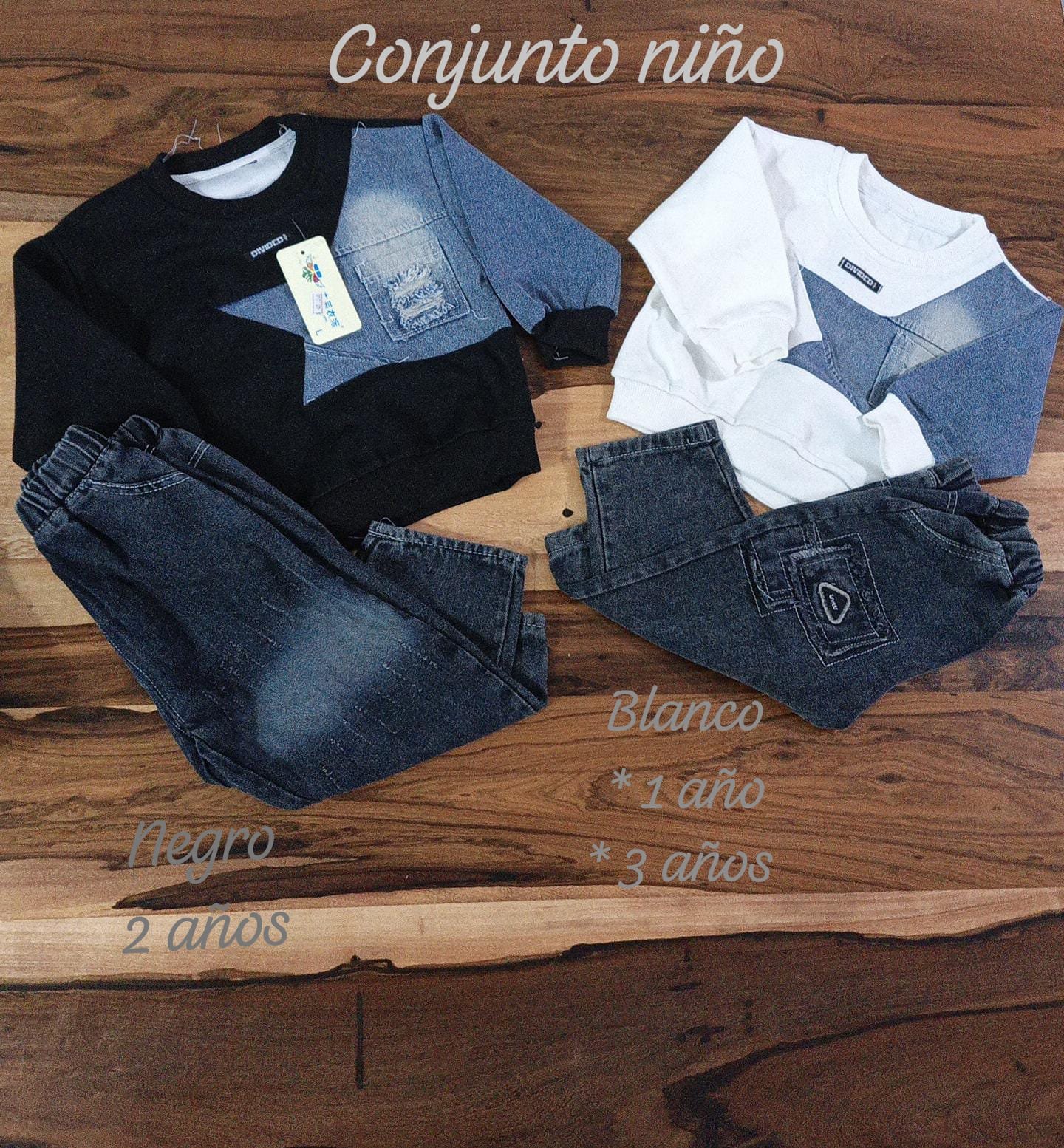 Conjuntos Blanco y Negro