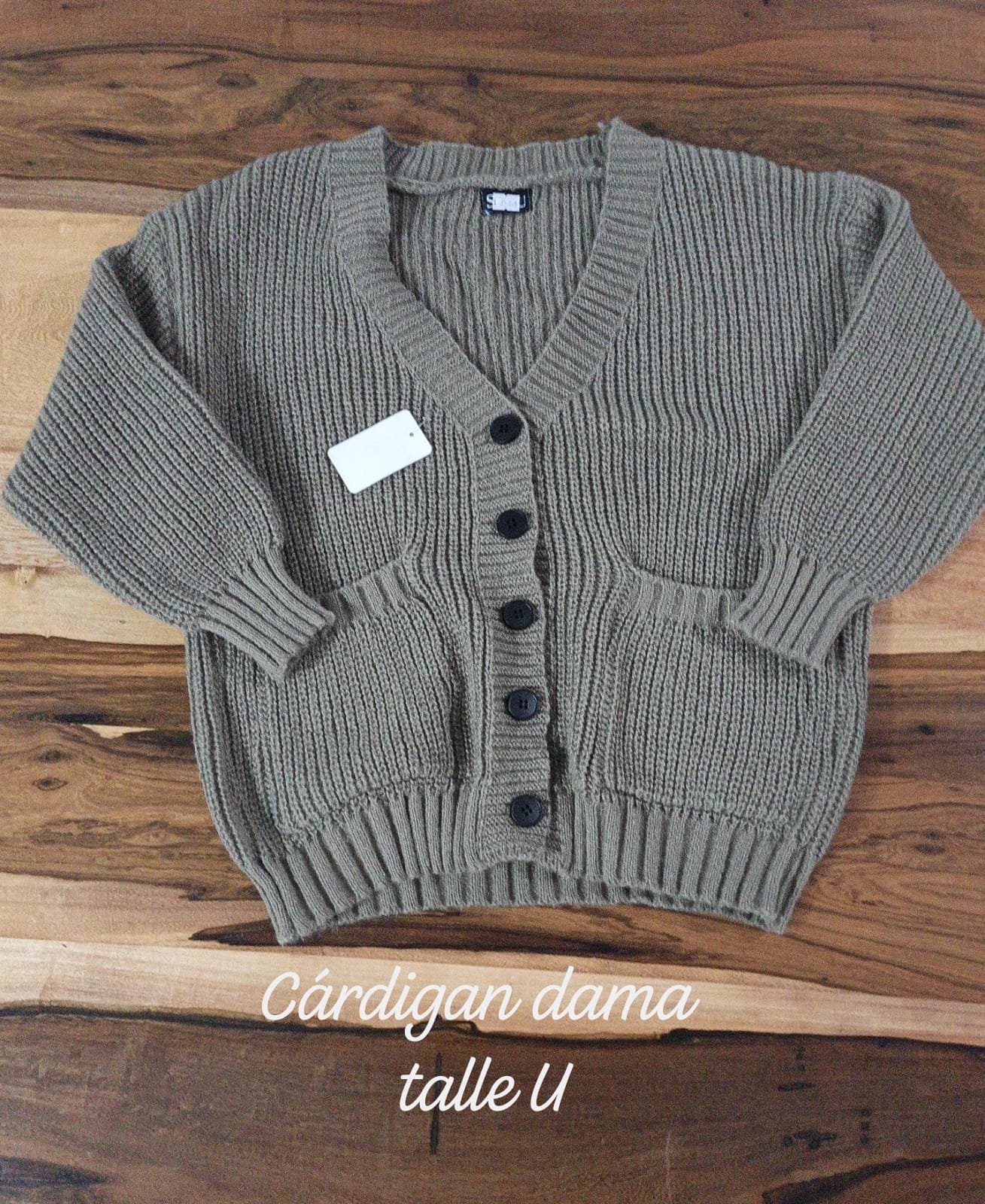 Cardigan Tejido
